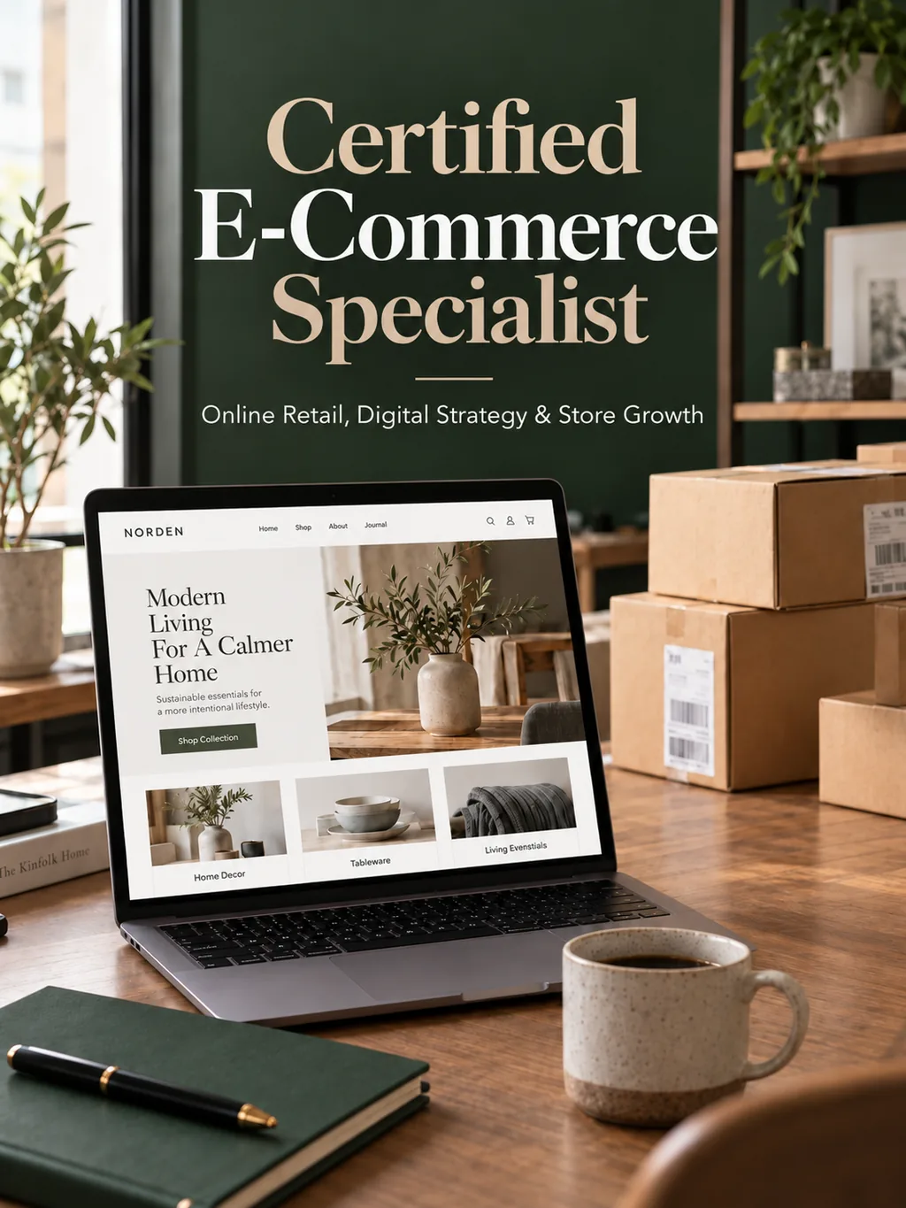 Certified E-Commerce Specialist course cover
